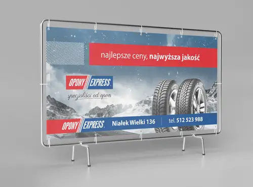 Baner Opony Express